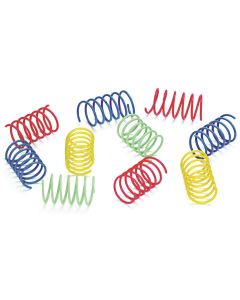 SPOT Colourful Springs Cat Toy - Wide - 10 Pack