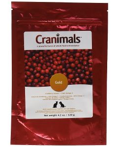 Cranimals Gold Skin & Brain Supplement for Dogs & Cats - 4.2oz