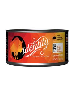 Identity Persona 95% North American Bison & Bison Broth Pate Canned Cat Food