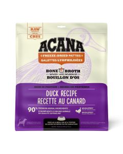 Acana Duck Recipe Patties Freeze-Dried Dog Food - 397g