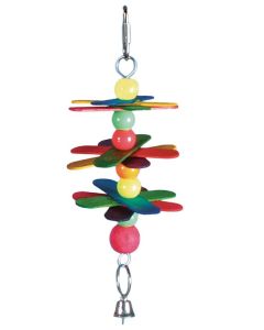 Prevue Hendryx Stick Staxs Flower Power Bird Toy