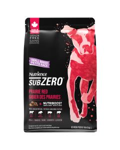 Nutrience Grain Free Subzero Prairie Red Small Breed Dry Dog Food 10 lbs