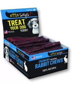 Etta Says! Crunchy Rabbit Chews Dog Treats