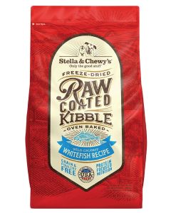 Stella & Chewy's Freeze-Dried Raw Coated Kibble Wild-Caught Whitefish Dry Dog Food