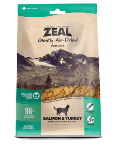 Zeal Canada Gently Air-Dried Grain Free Salmon & Turkey Recipe Cat Food - 14oz