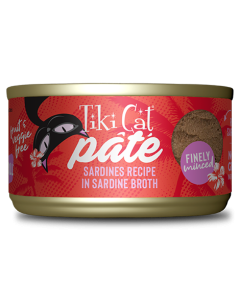 Tiki Cat Grill Sardines Recipe In Sardines Broth Pate Canned Cat Food - 12 x 2.8oz