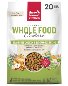 The Honest Kitchen Grain-Free Whole Food Clusters Chicken Dry Dog Food