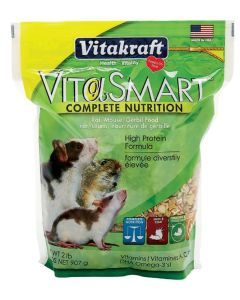 Vitakraft Vitasmart Rat, Mouse & Gerbil Food - 2lb