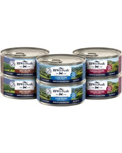 ZIWI Peak Variety Pack Beef, Lamb and Venison Canned Cat Food, 3oz can, case of 6