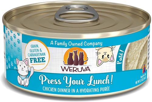 Weruva Press Your Lunch! Chicken Dinner Grain-Free Canned Cat Food