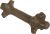 Pet Qwerks BarkBone Natural Instincts Stick Peanut Butter Infused Nylon Dog Chew Toy