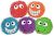 Multipet Minipet Plushy Peas Assorted Dog Toy