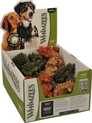 Whimzees Hedgehog Dental Dog Treats in Bulk Case