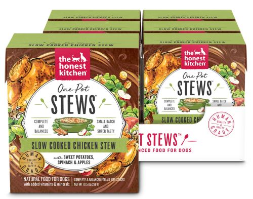 The Honest Kitchen One Pot Stews Slow Cooked Chicken with Sweet Potato Wet Dog Food - 6x10.5oz