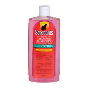 Sergeant's Flea & Tick Cat Shampoo 355 ml