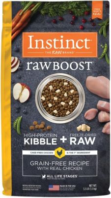 Instinct Raw Boost Grain Free Chicken Recipe Dry Dog Food
