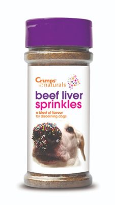 Crumps' Naturals Liver Sprinkles Dog Food Topper - 160g