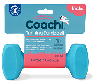 The Company of Animals Coachi Training Dumbbell For Dogs