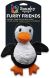 Spunky Pup Penguin With Ball Squeaker Dog Toy
