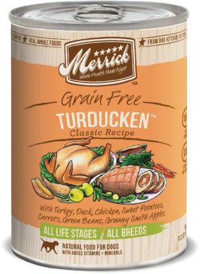 Merrick Classic Grain-Free Turducken Canned Dog Food 12x12.7oz