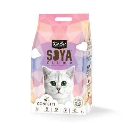 Kit Cat Soybean Cat Litter Soya Clump Confetti 7L