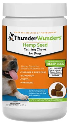 ThunderWunders Hemp Calming Soft Chews for Dogs