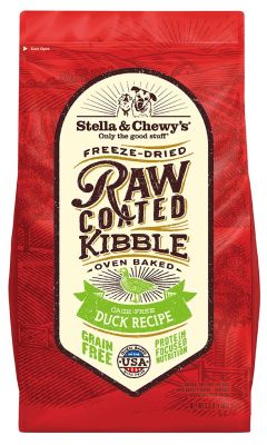 Stella & Chewy's Freeze-Dried Raw Coated Kibble Grain Free Duck Dry Dog Food