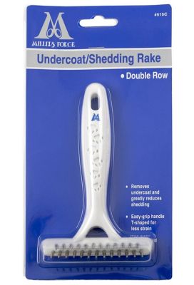 Millers Forge Undercoat/Shedding Rake Double Row