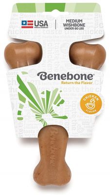Benebone Chicken Flavored Wishbone Dog Chew Toys