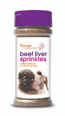 Crumps' Naturals Liver Sprinkles Dog Food Topper - 160g 