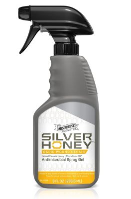 Absorbine Silver Honey Rapid Wound Repair Spray Gel for Dogs and Cats-8 oz