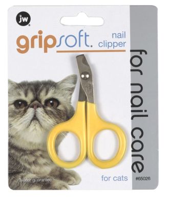 JW Pet GripSoft Cat Nail Clipper - Assorted Colors